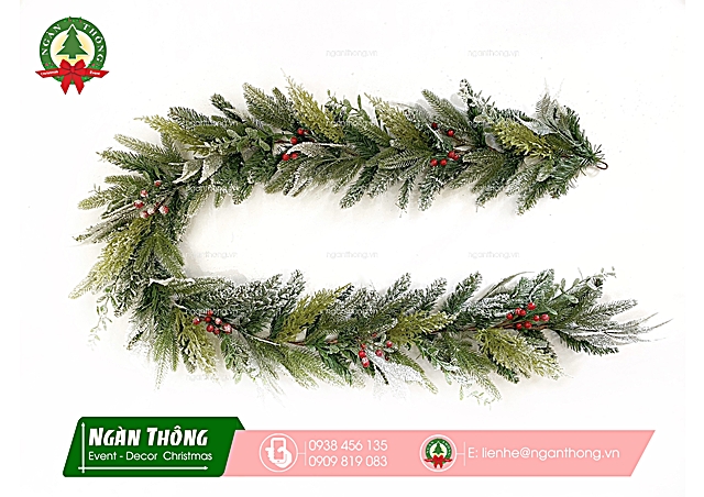 DÂY TRANG TRÍ G1 PHỦ TUYẾT