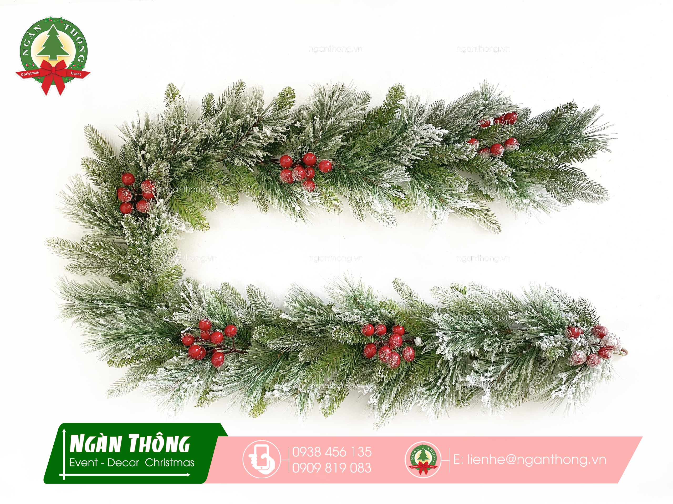 DÂY TRANG TRÍ G2 PHỦ TUYẾT